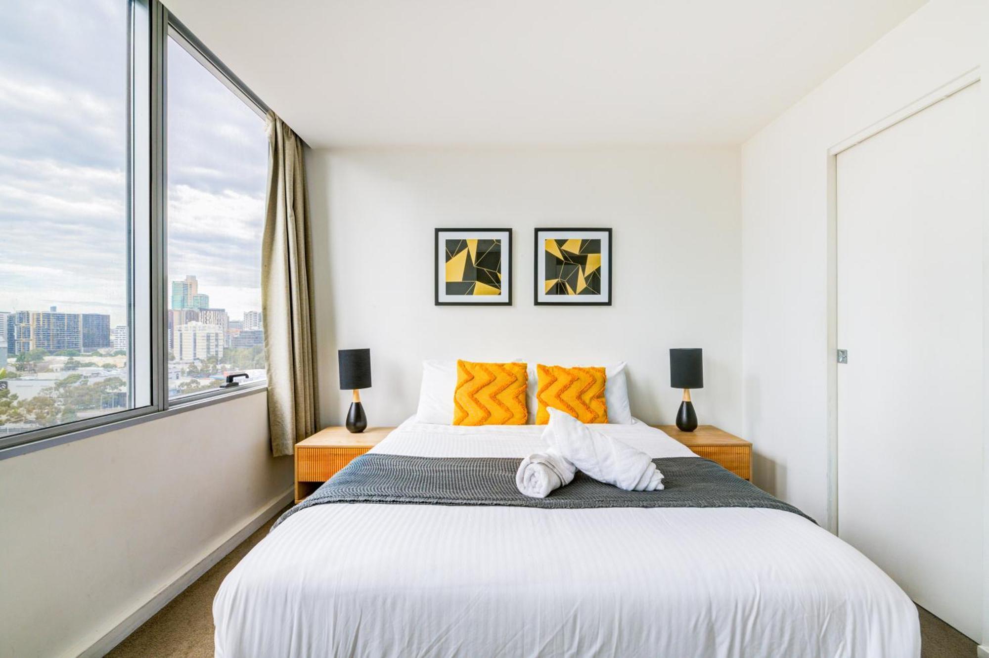 Mega Style Apartments Mainpoint Melbourne Rum bild