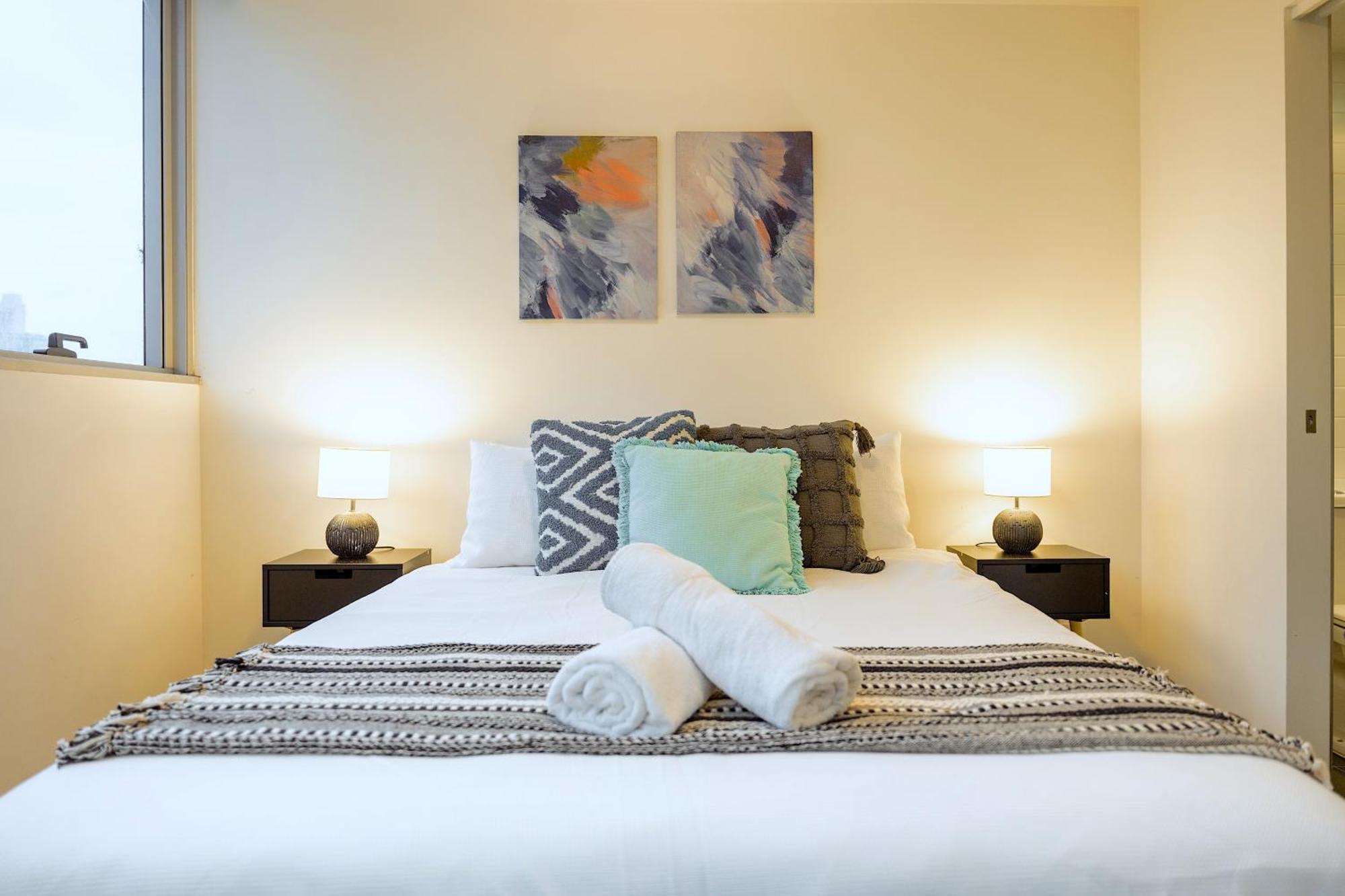 Mega Style Apartments Mainpoint Melbourne Rum bild
