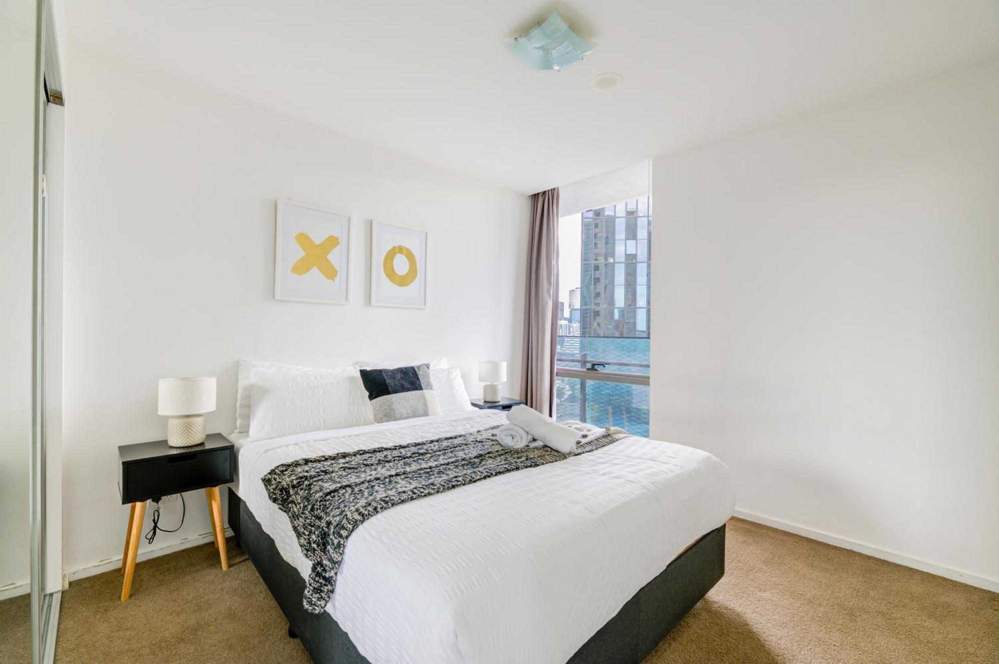 Mega Style Apartments Mainpoint Melbourne Rum bild