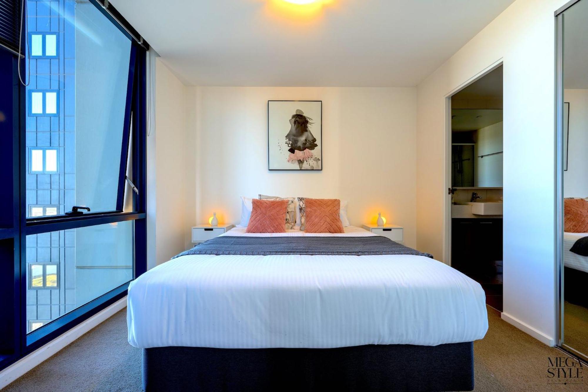 Mega Style Apartments Mainpoint Melbourne Rum bild