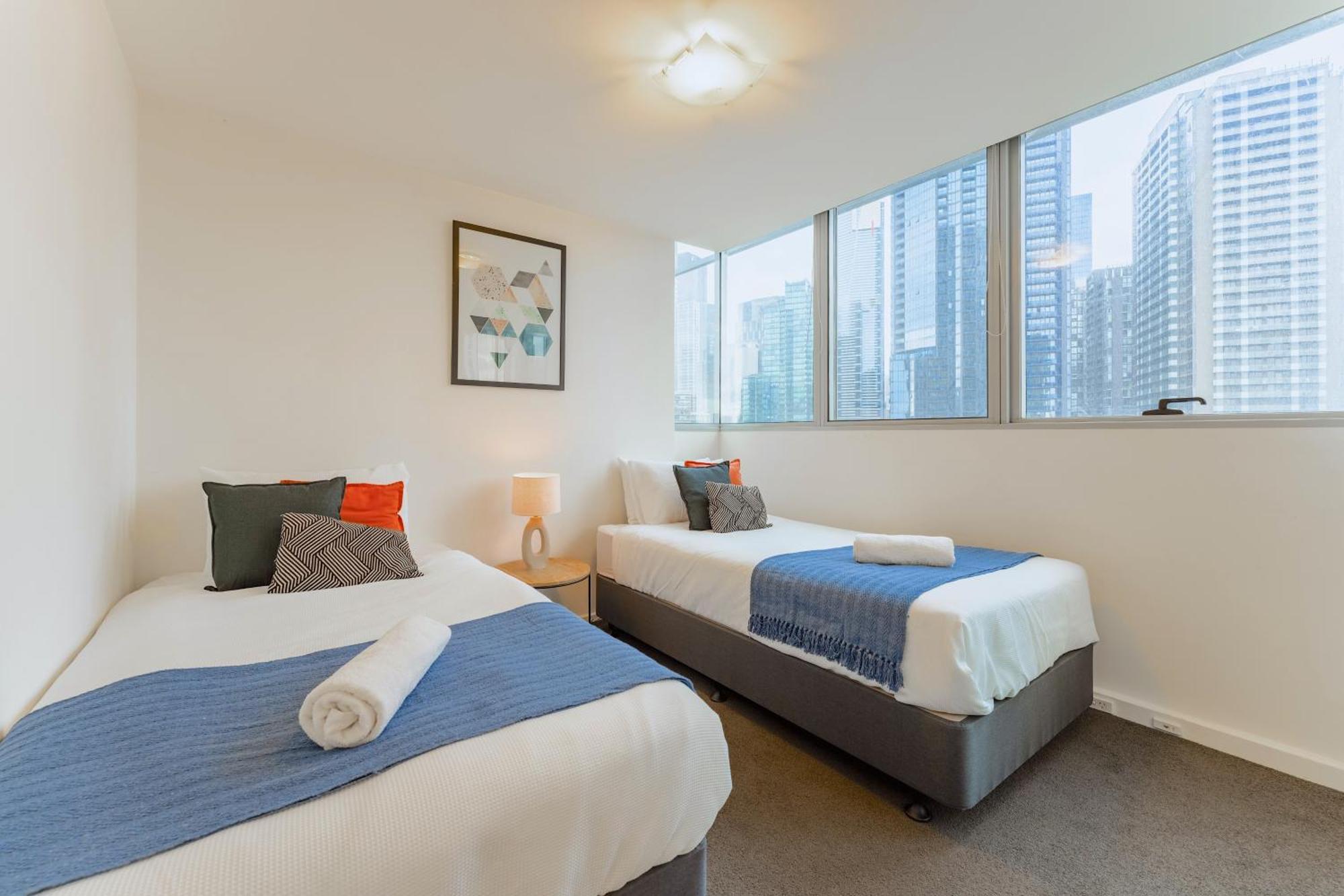 Mega Style Apartments Mainpoint Melbourne Rum bild