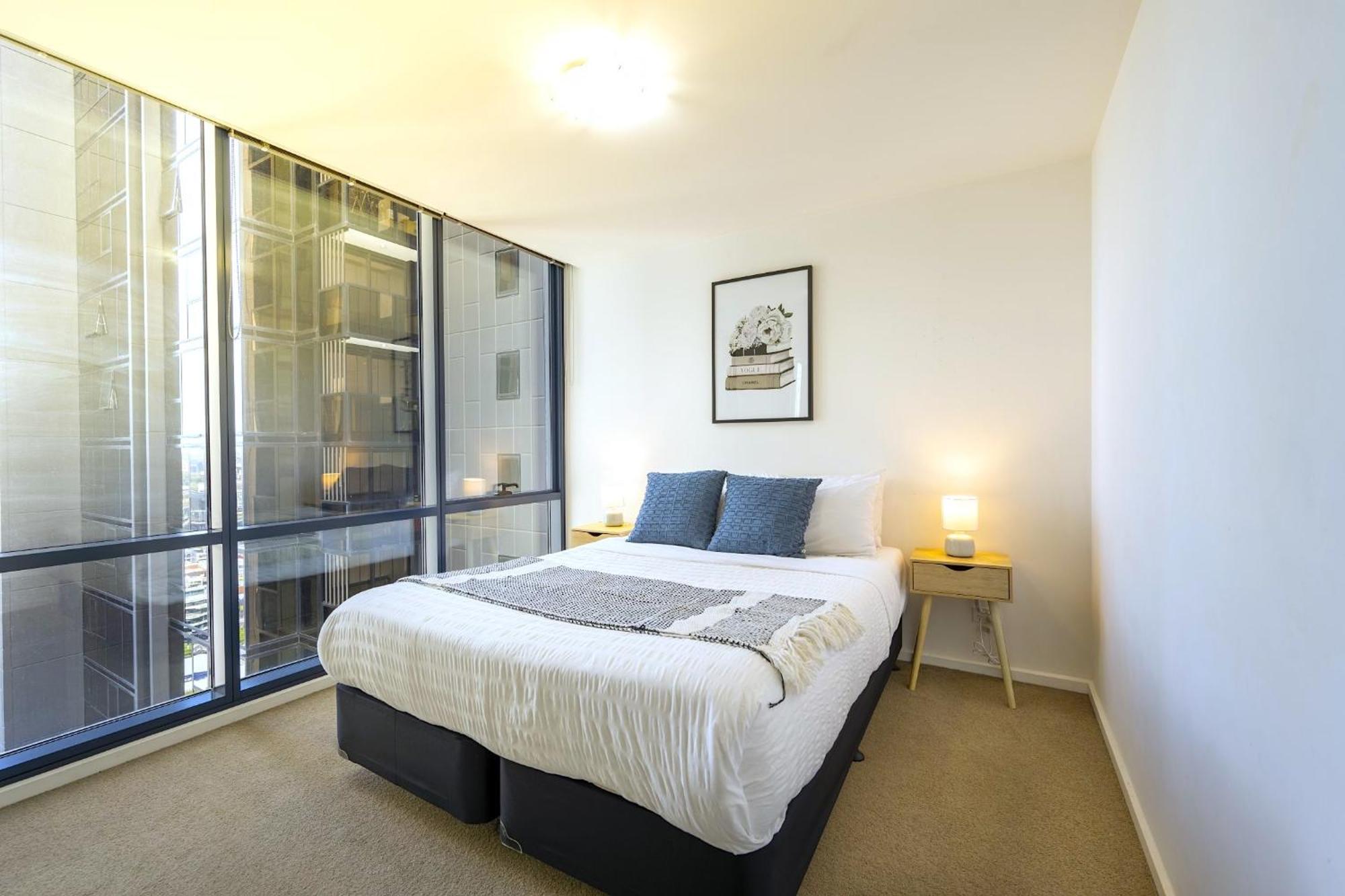 Mega Style Apartments Mainpoint Melbourne Rum bild