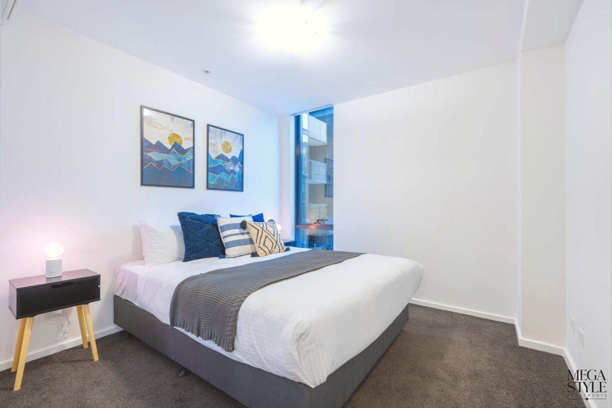 Mega Style Apartments Mainpoint Melbourne Rum bild