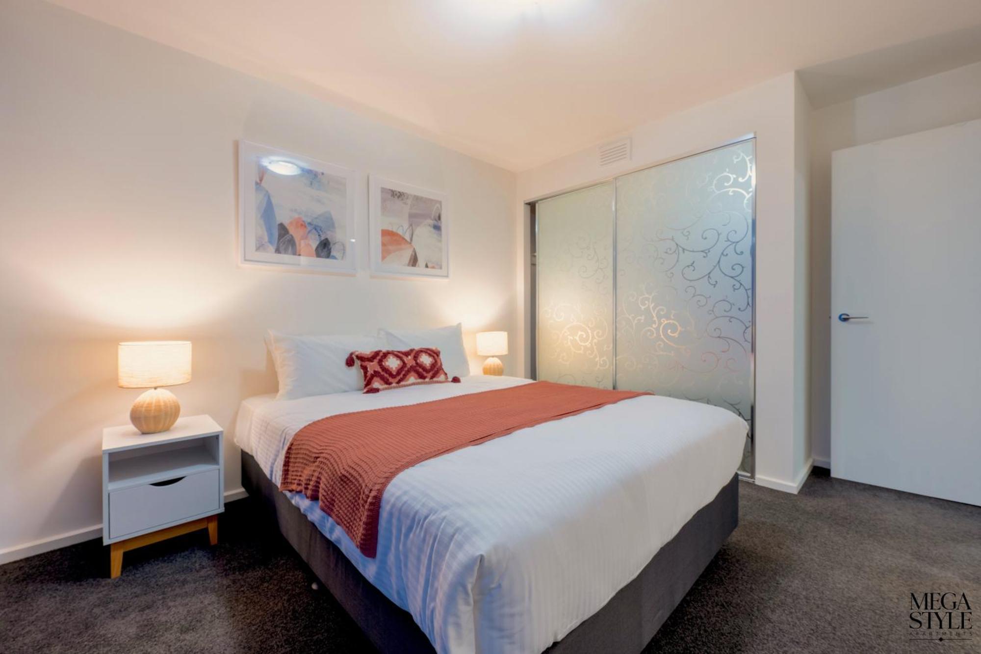 Mega Style Apartments Mainpoint Melbourne Rum bild