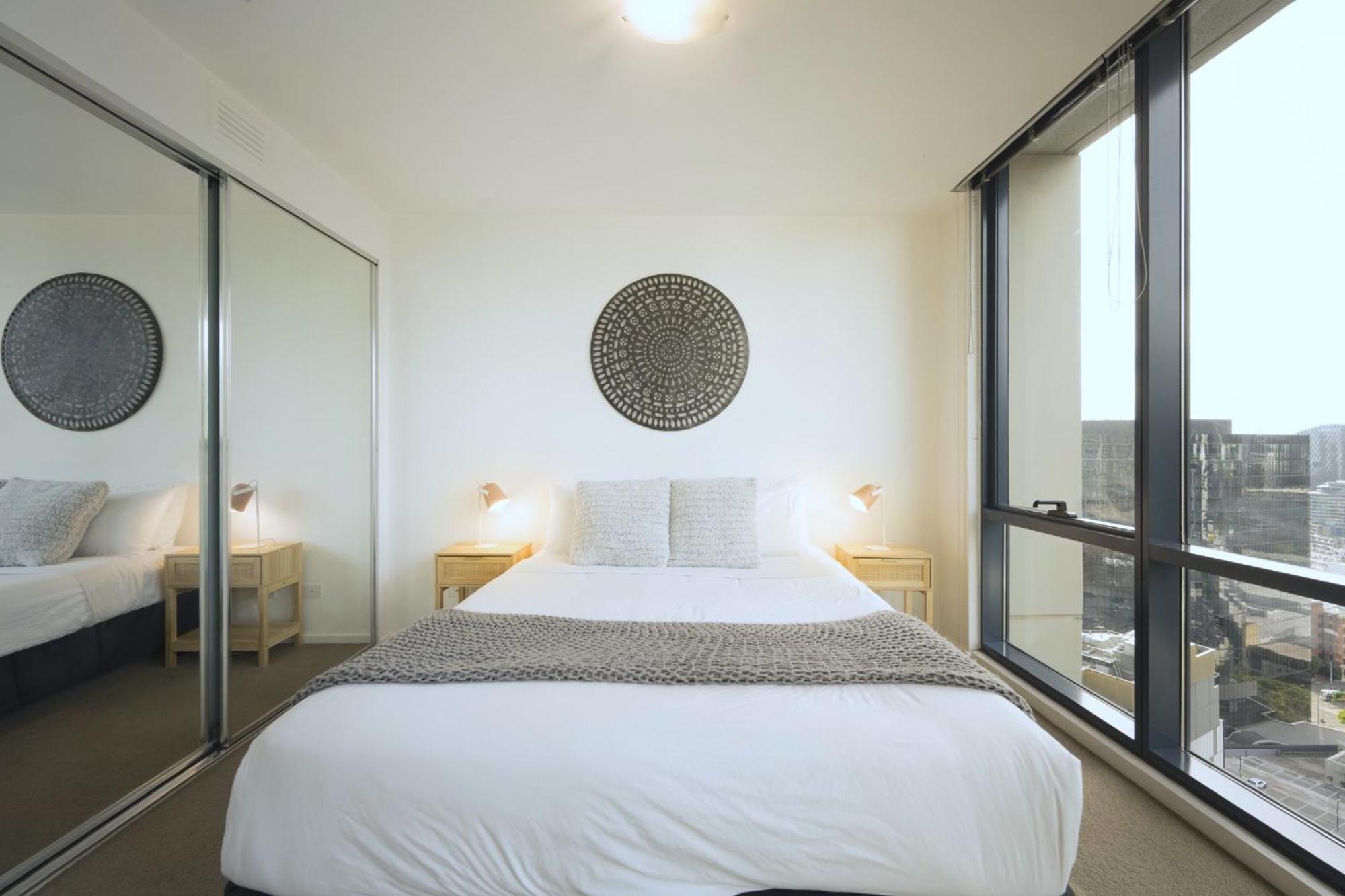 Mega Style Apartments Mainpoint Melbourne Rum bild