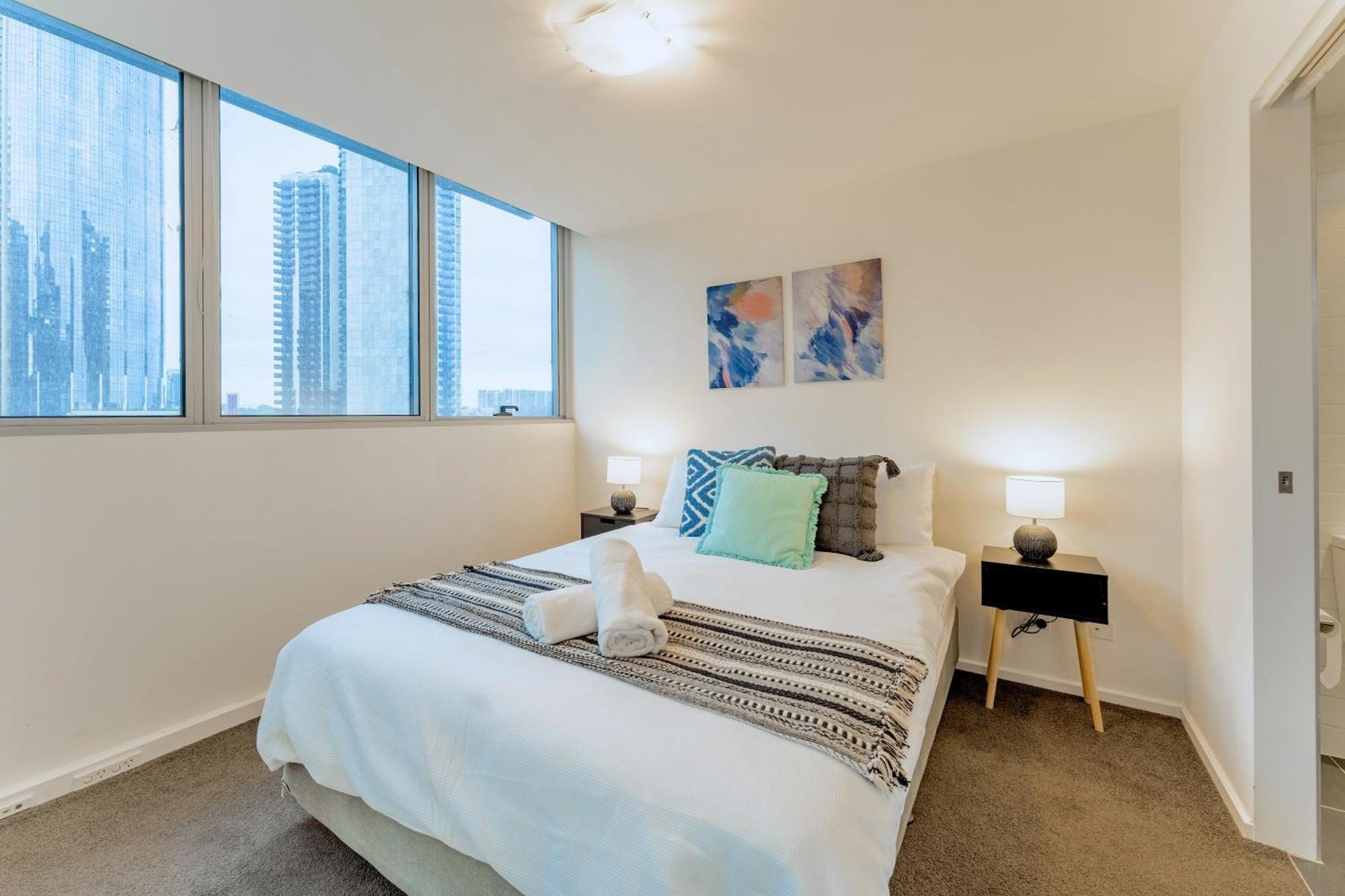 Mega Style Apartments Mainpoint Melbourne Rum bild