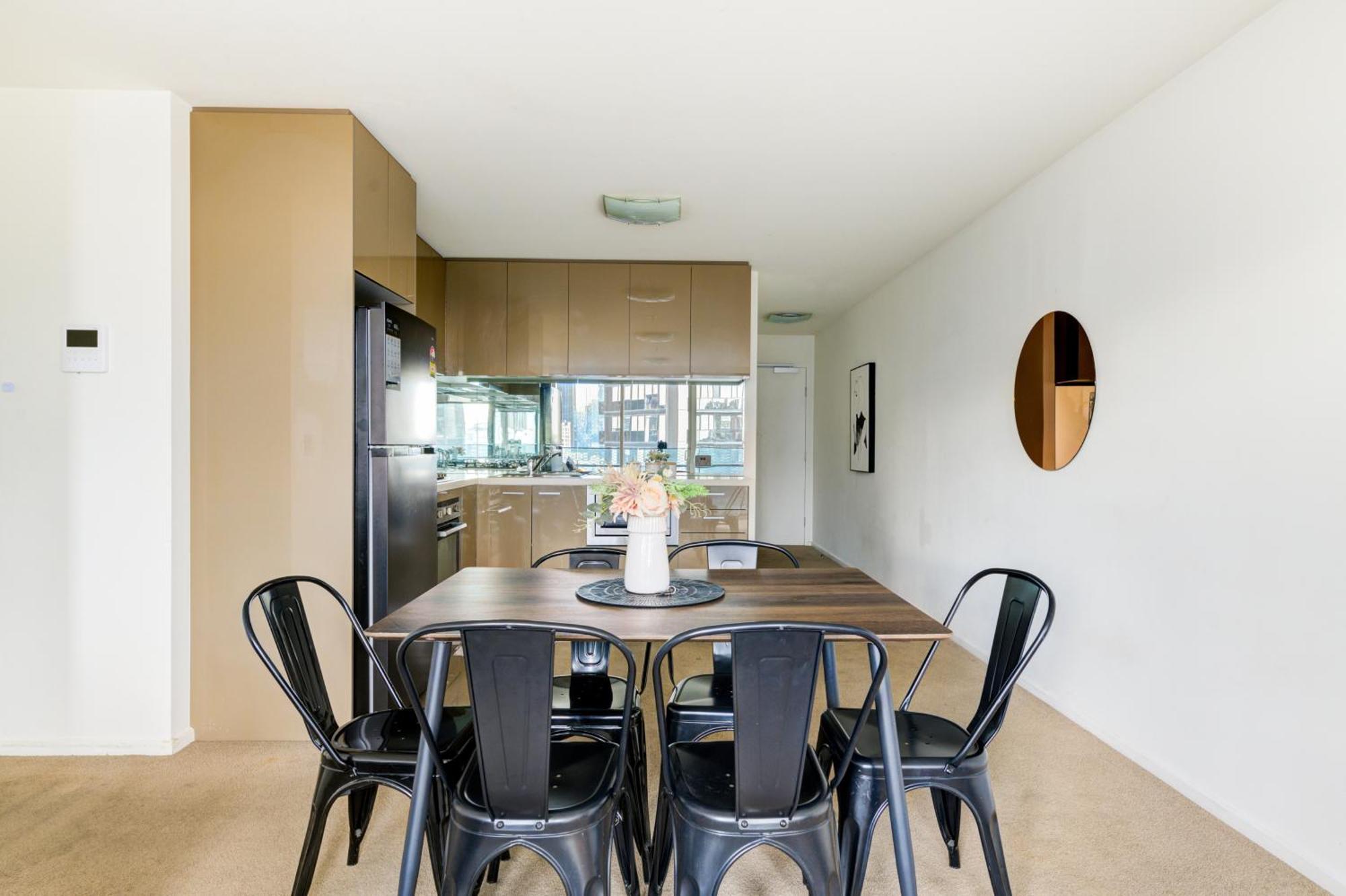 Mega Style Apartments Mainpoint Melbourne Rum bild