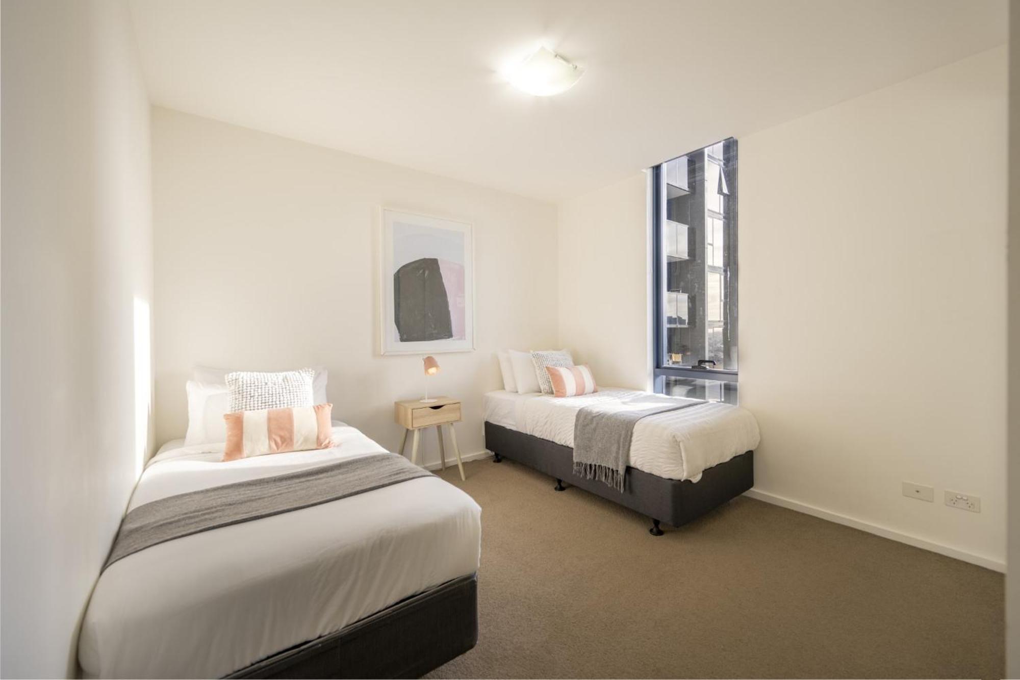 Mega Style Apartments Mainpoint Melbourne Rum bild
