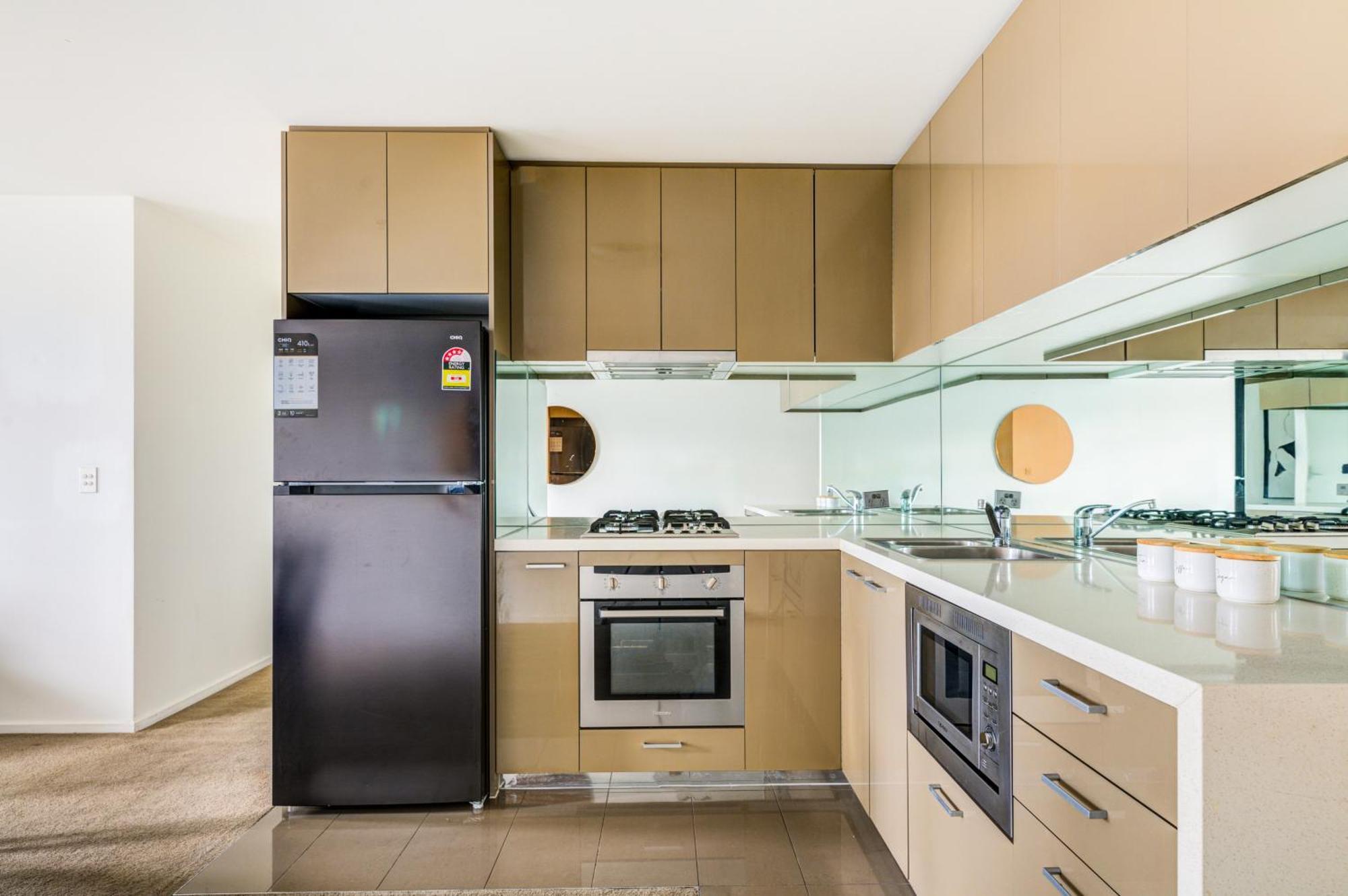 Mega Style Apartments Mainpoint Melbourne Rum bild