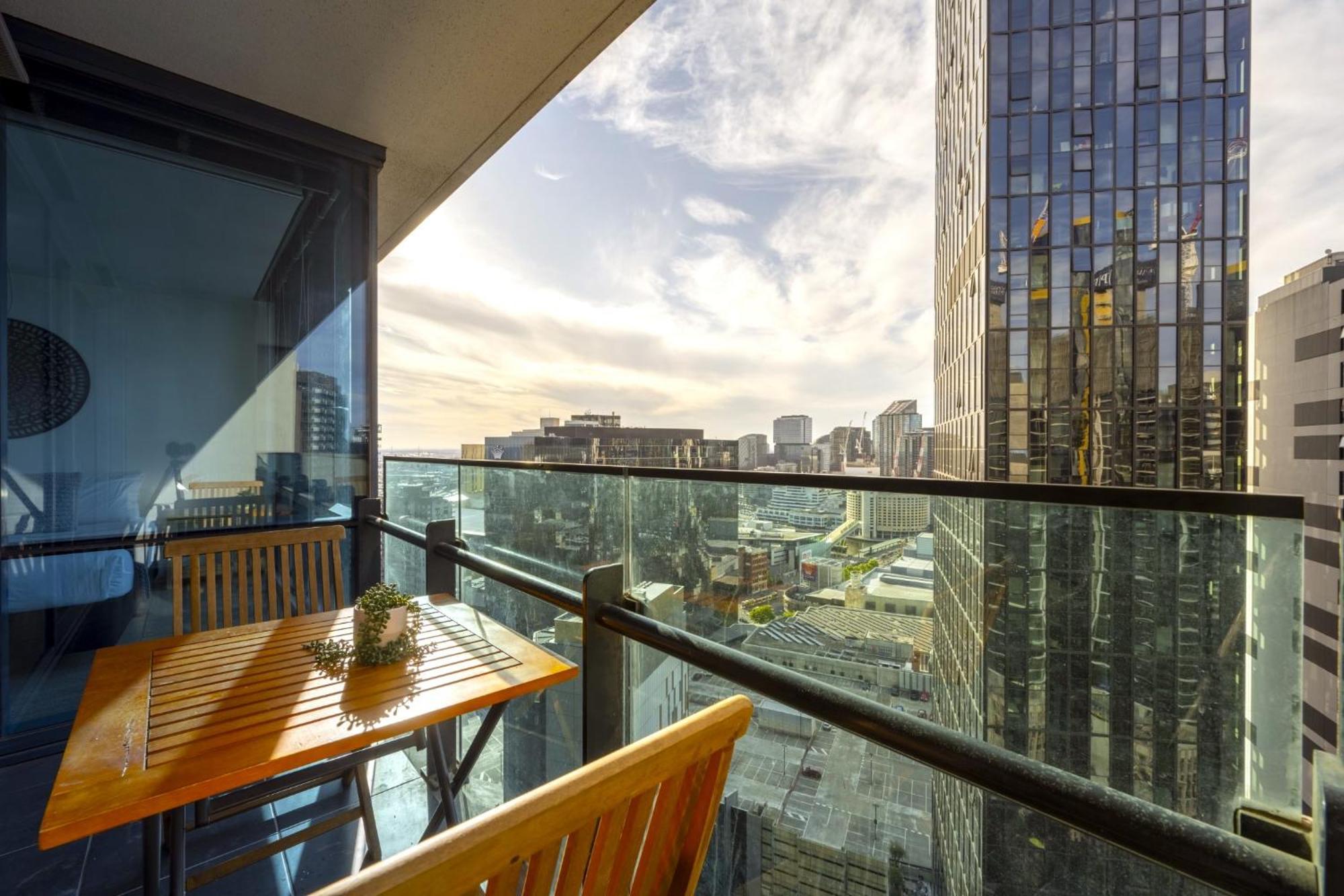 Mega Style Apartments Mainpoint Melbourne Rum bild