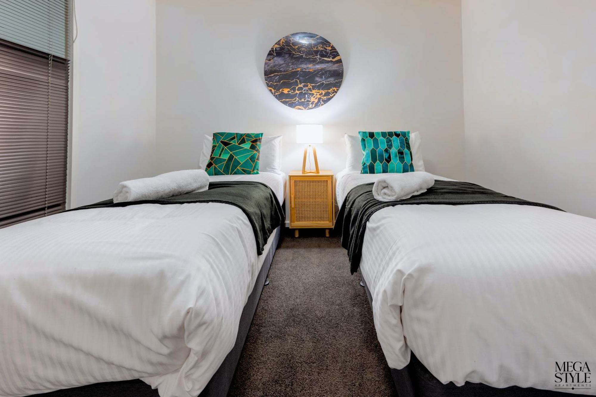 Mega Style Apartments Mainpoint Melbourne Rum bild